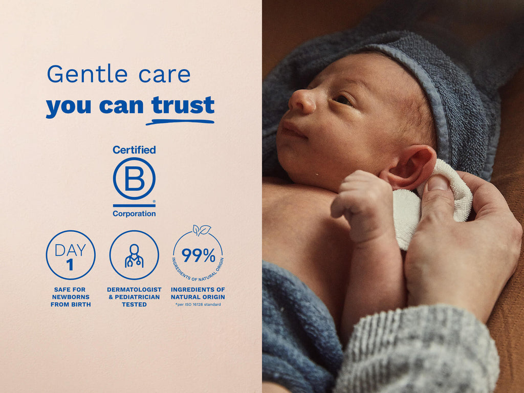 Foam shampoo for newborns