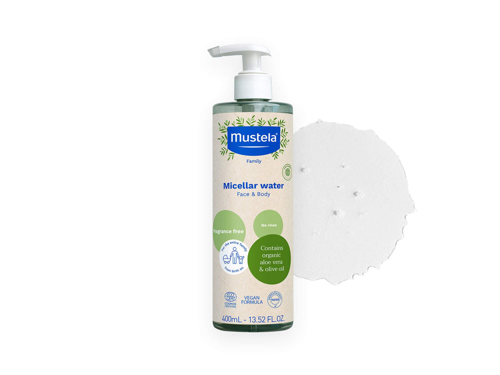 Organic micellar water with olive oil and aloe