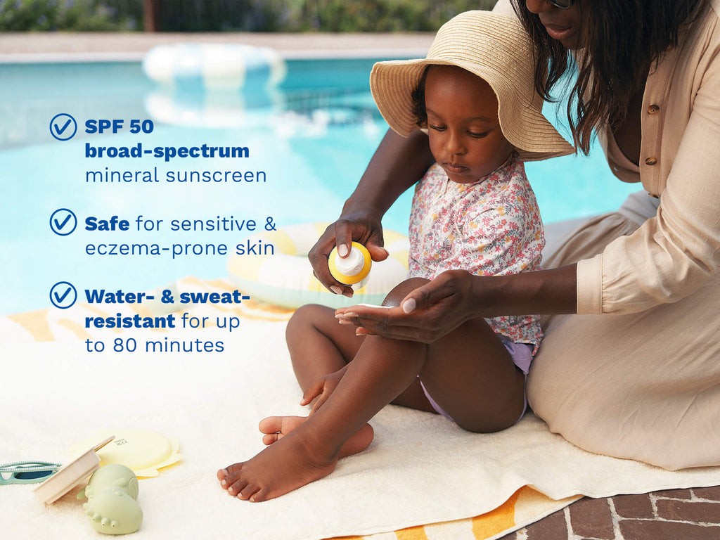 SPF 50 mineral sunscreen spray