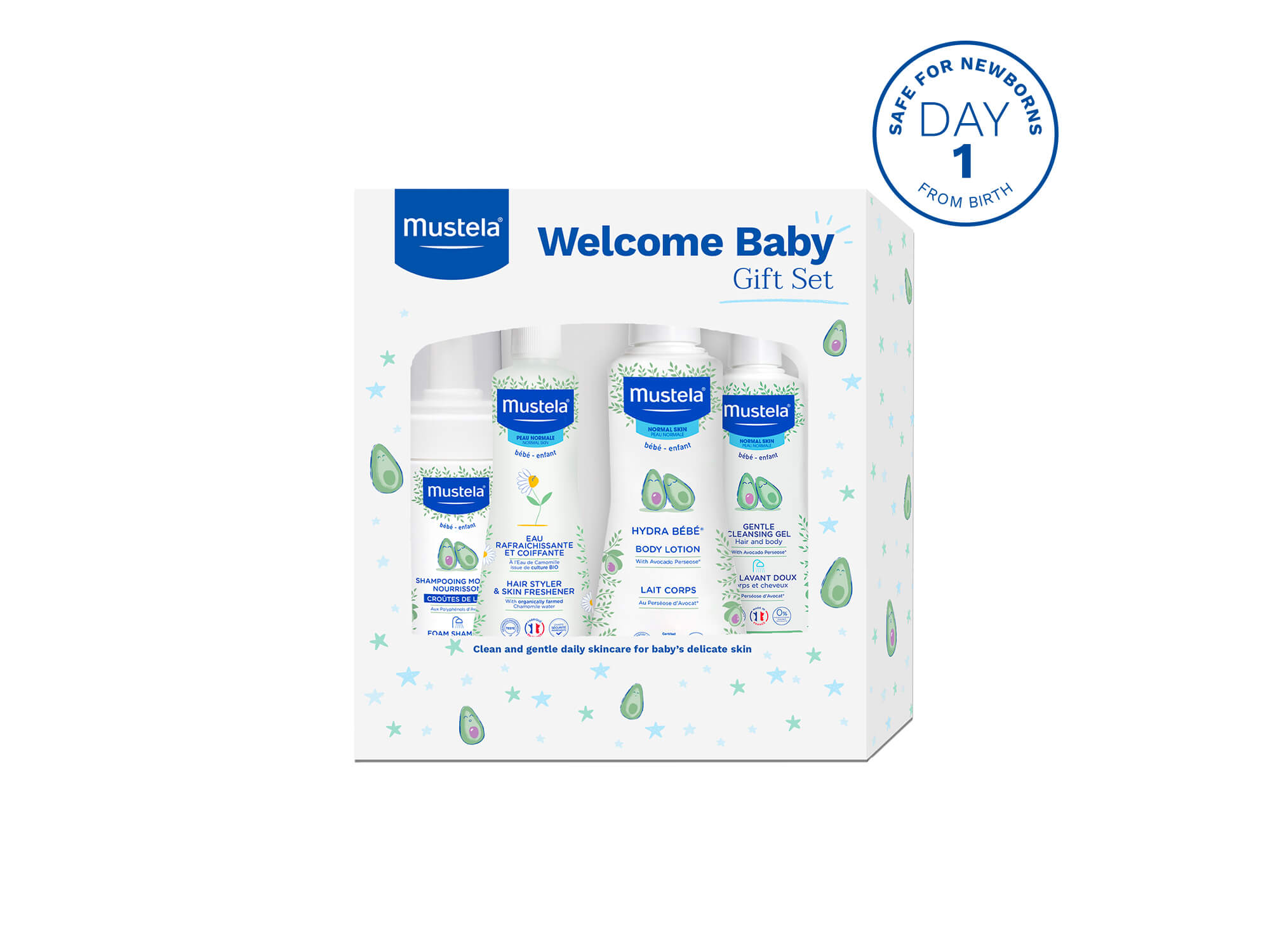 Welcome baby gift set