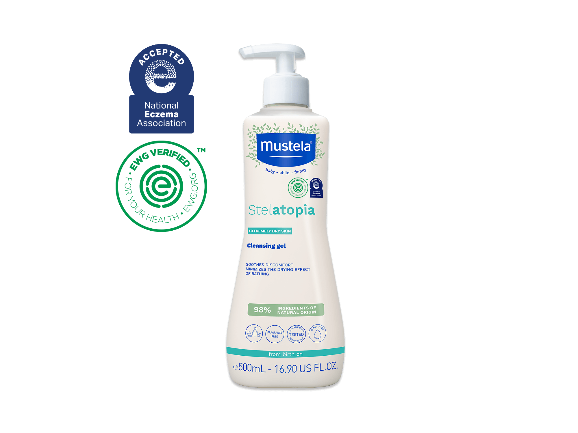 Stelatopia cleansing gel pump