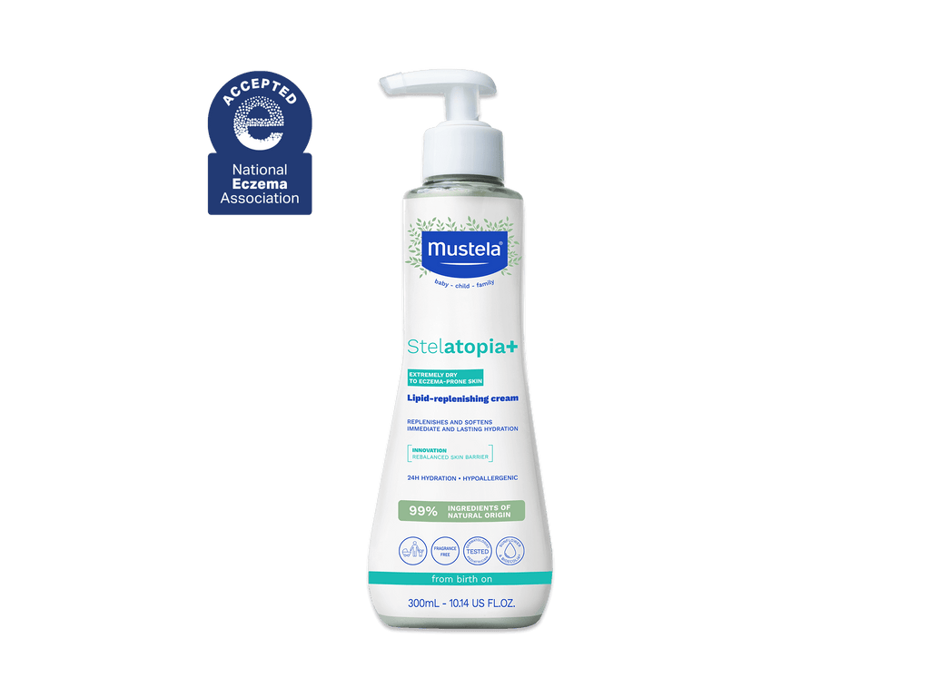 Stelatopia+ lipid-replenishing cream pump