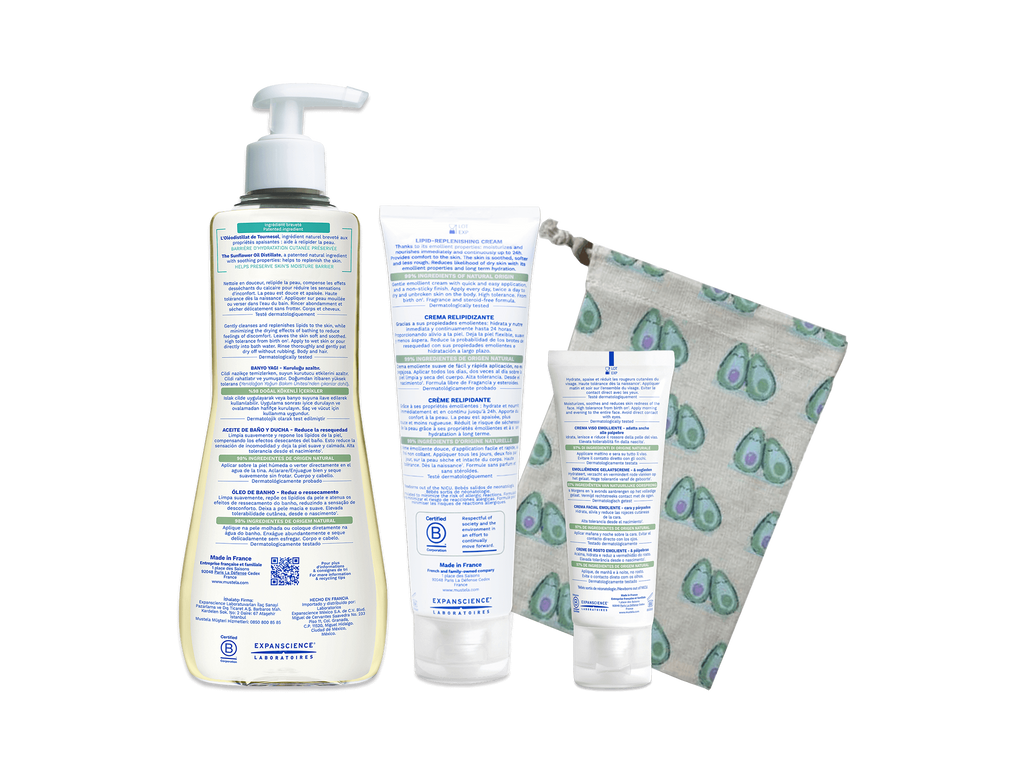 Eczema daily care gift set