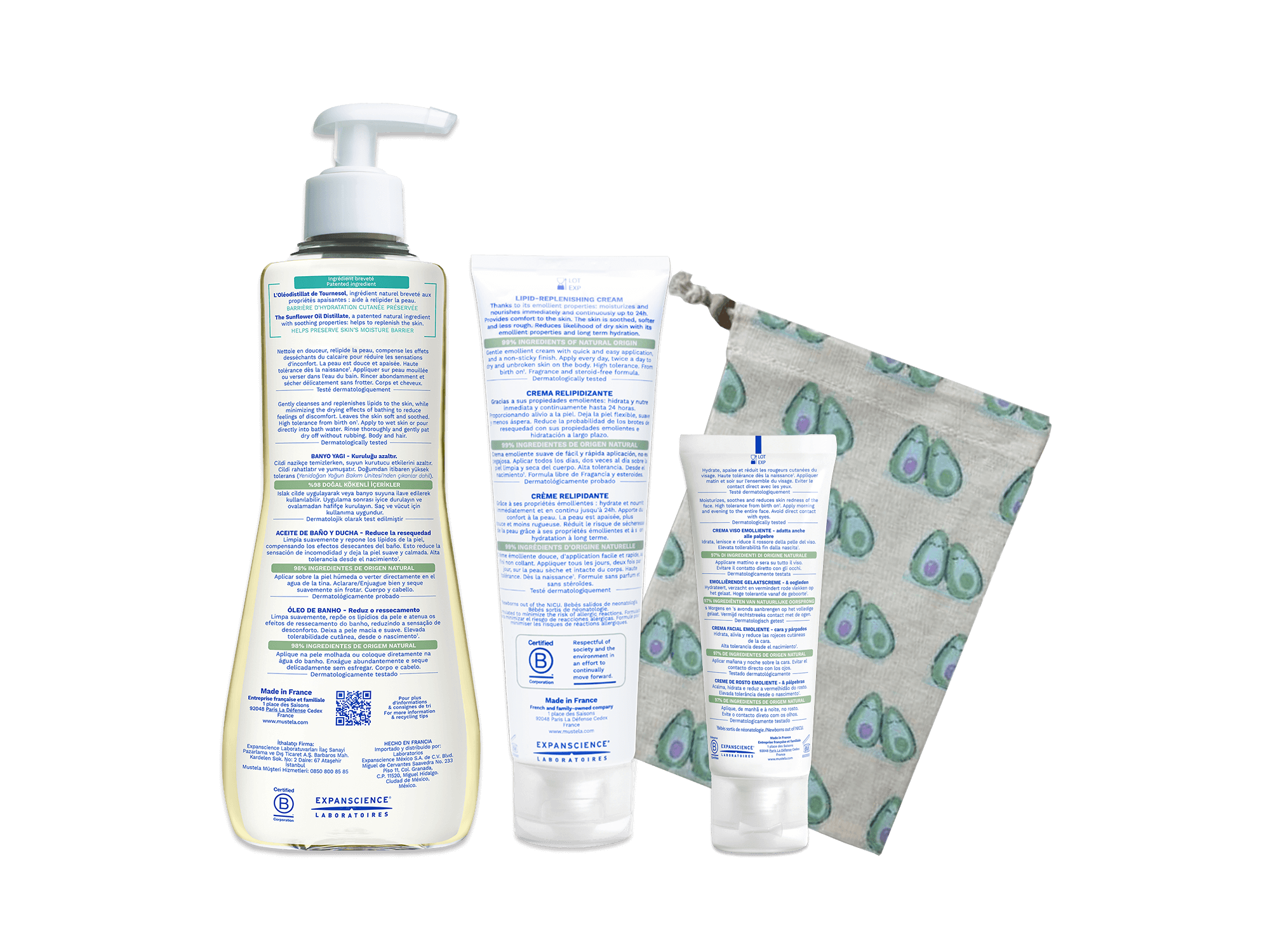 Eczema daily care gift set