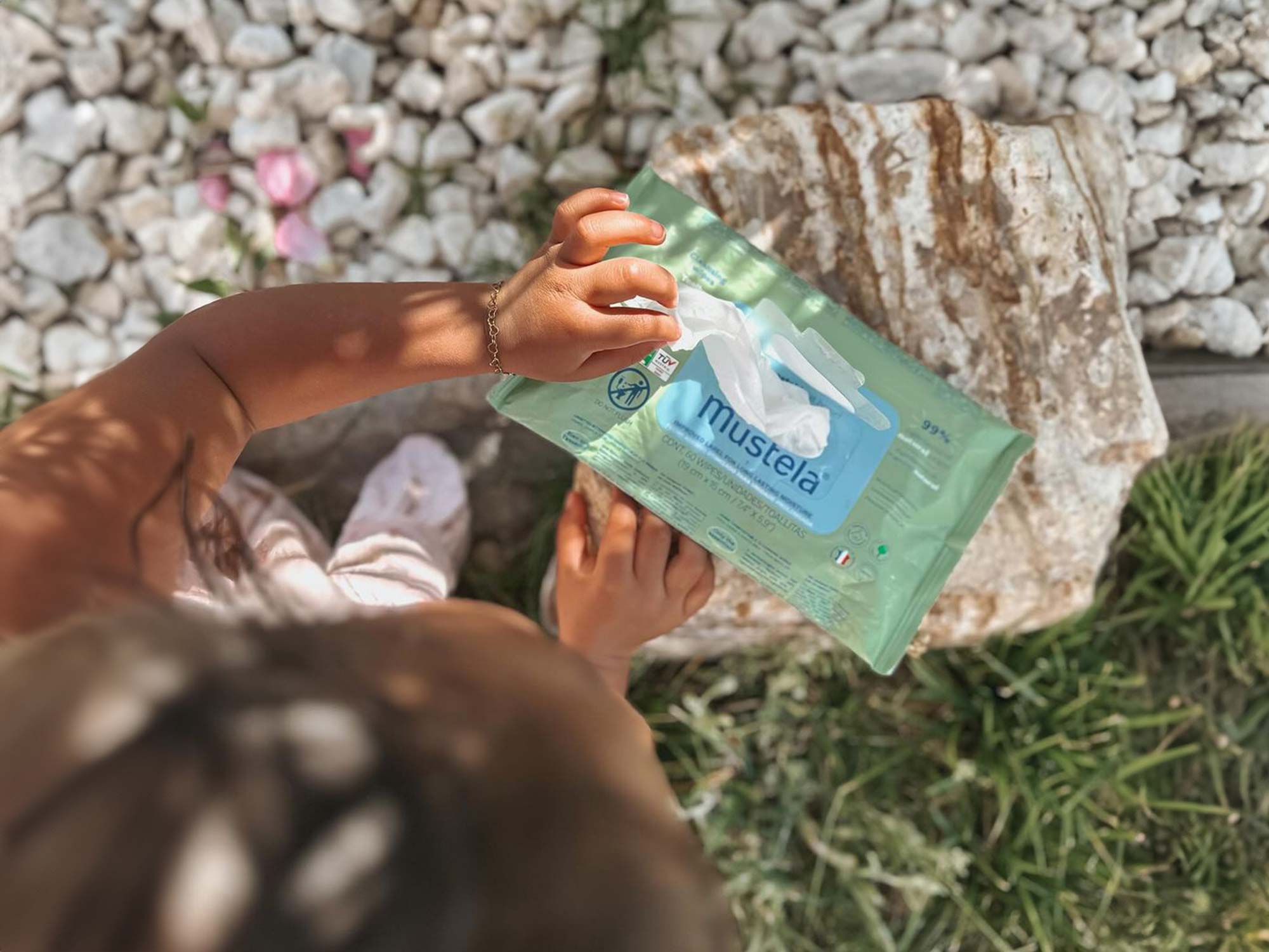 Home compostable fragrance-free wipes (single pack)