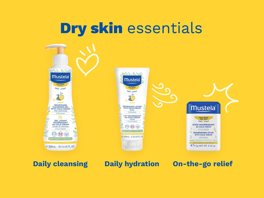 Nourishing stick with cold cream