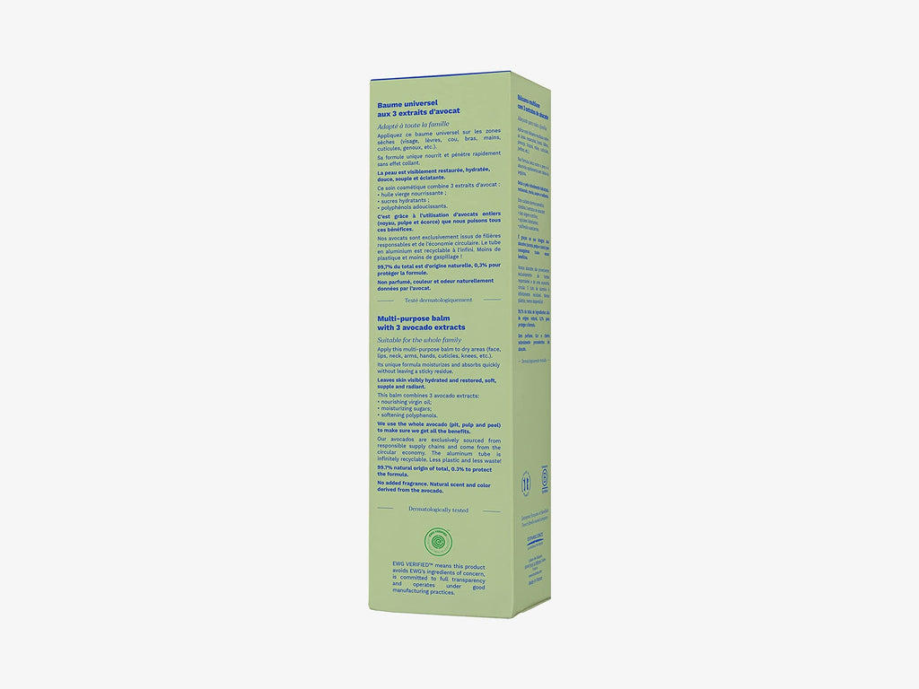 Multi-purpose balm with 3 avocado extracts