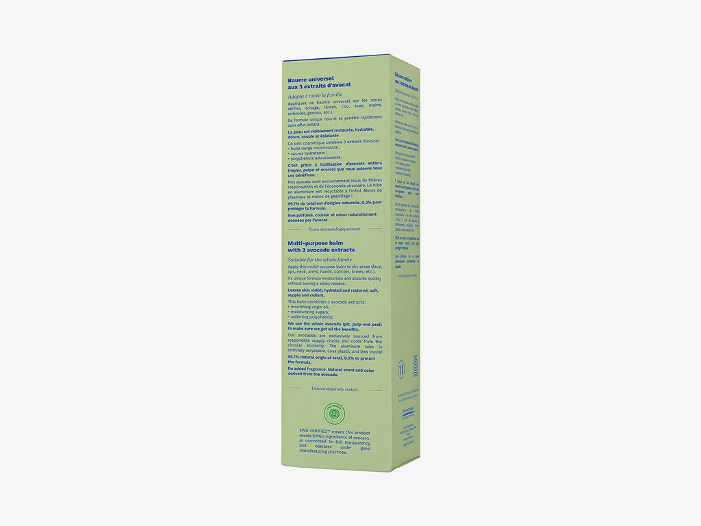 Multi-purpose balm with 3 avocado extracts with pouch