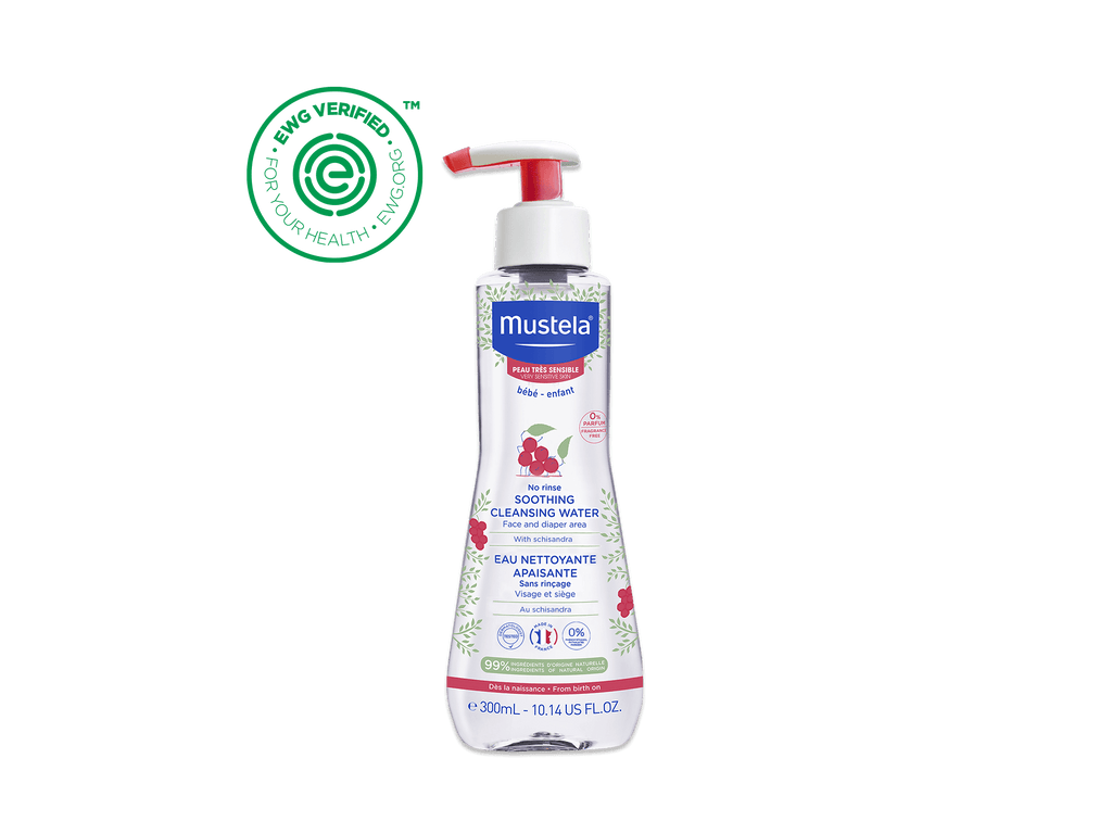 No rinse soothing cleansing water