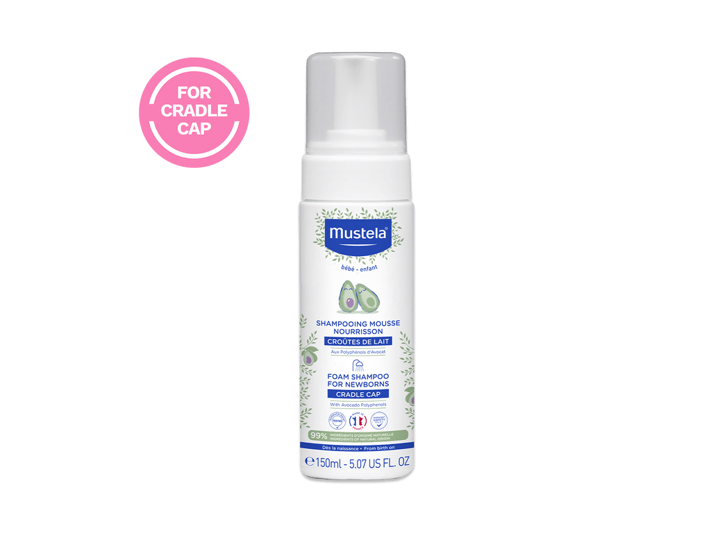 Foam shampoo for newborns