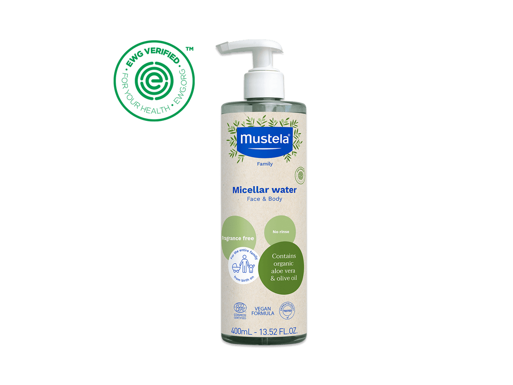 Organic micellar water with olive oil and aloe