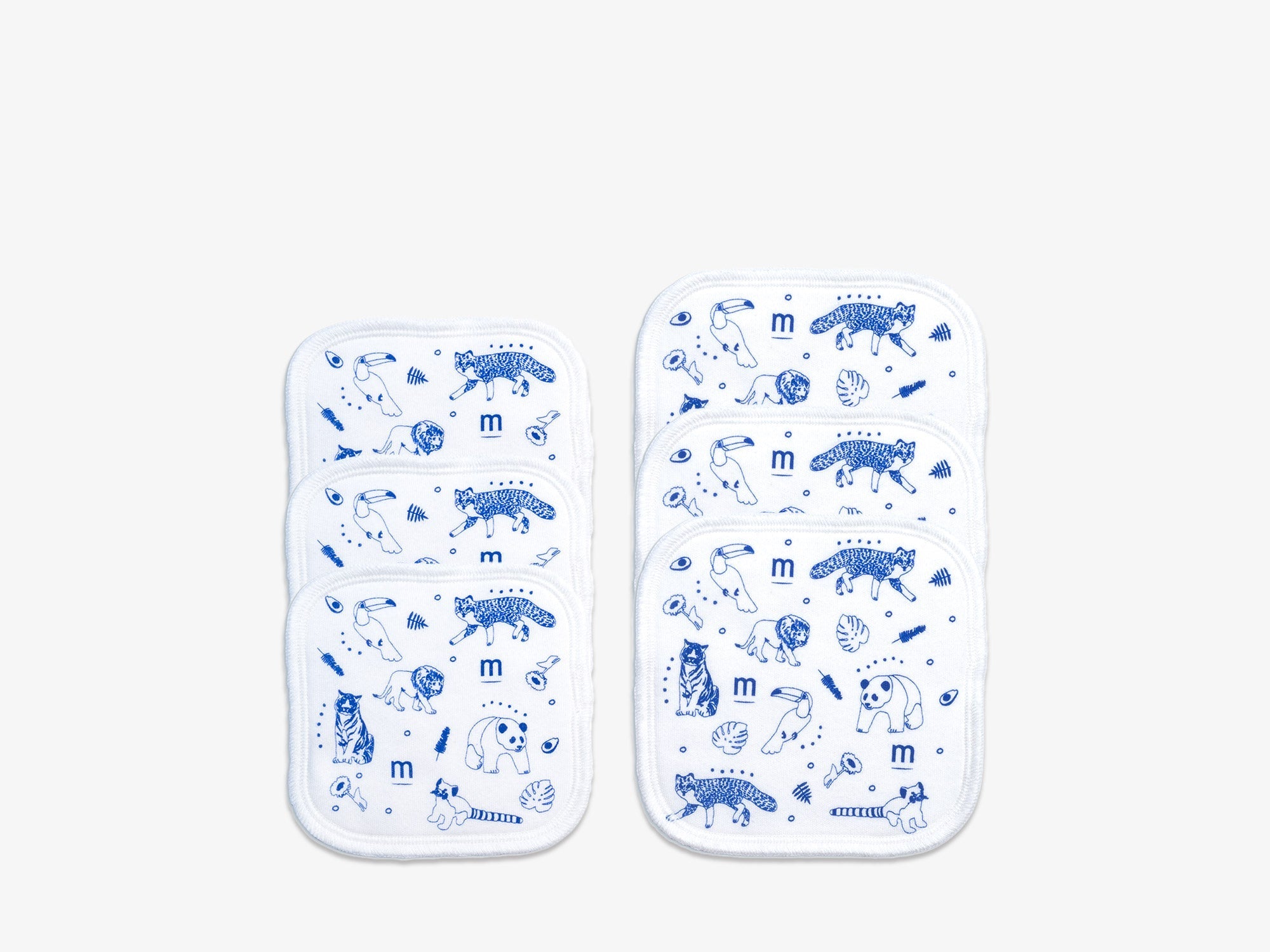 Organic micellar water & reusable eco wipes set