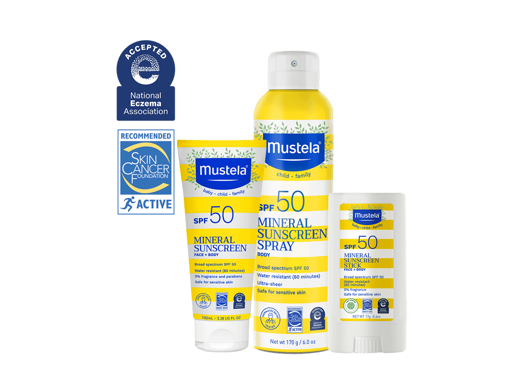 SPF 50 mineral sunscreen set