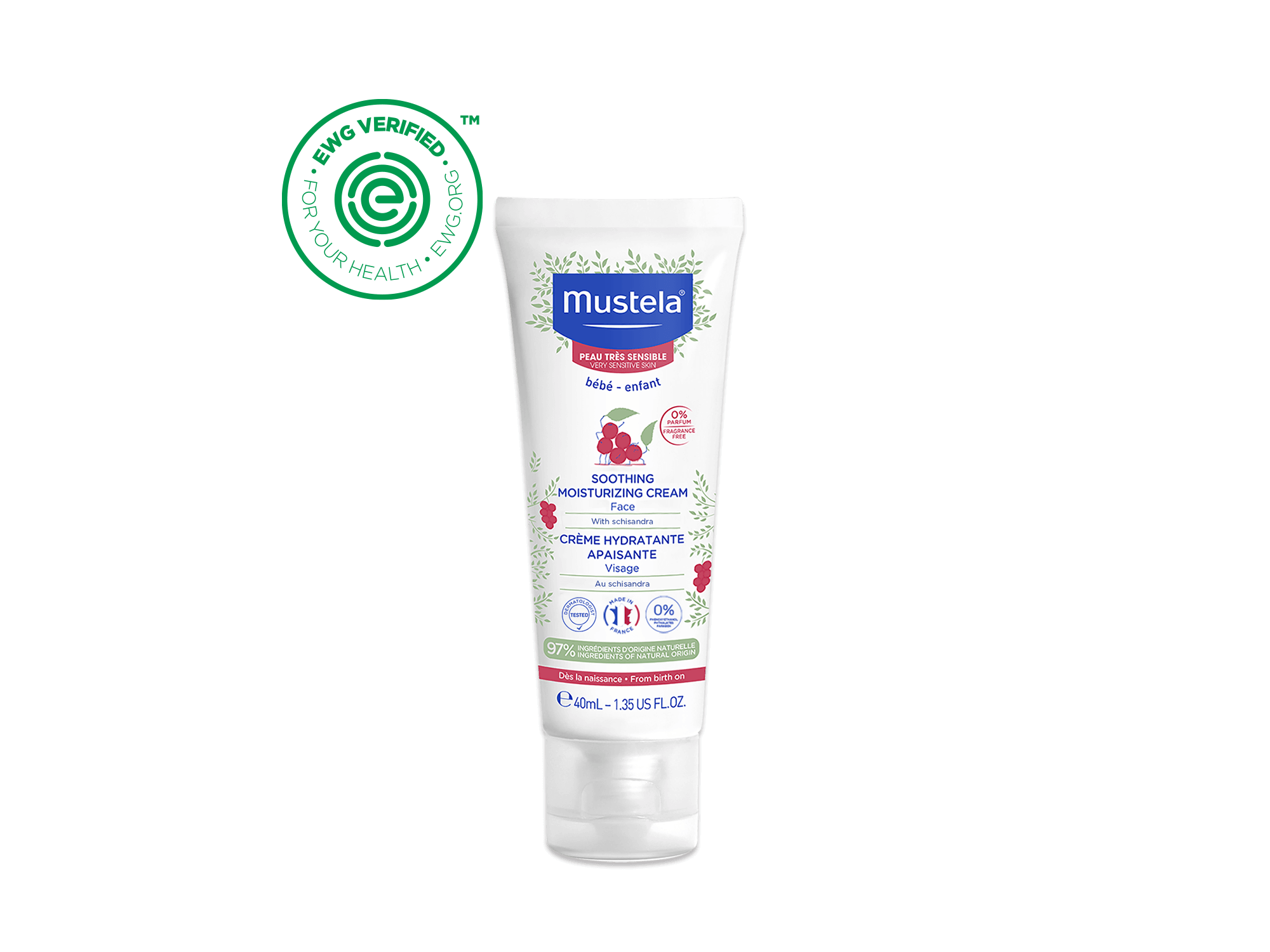 Soothing moisturizing face cream