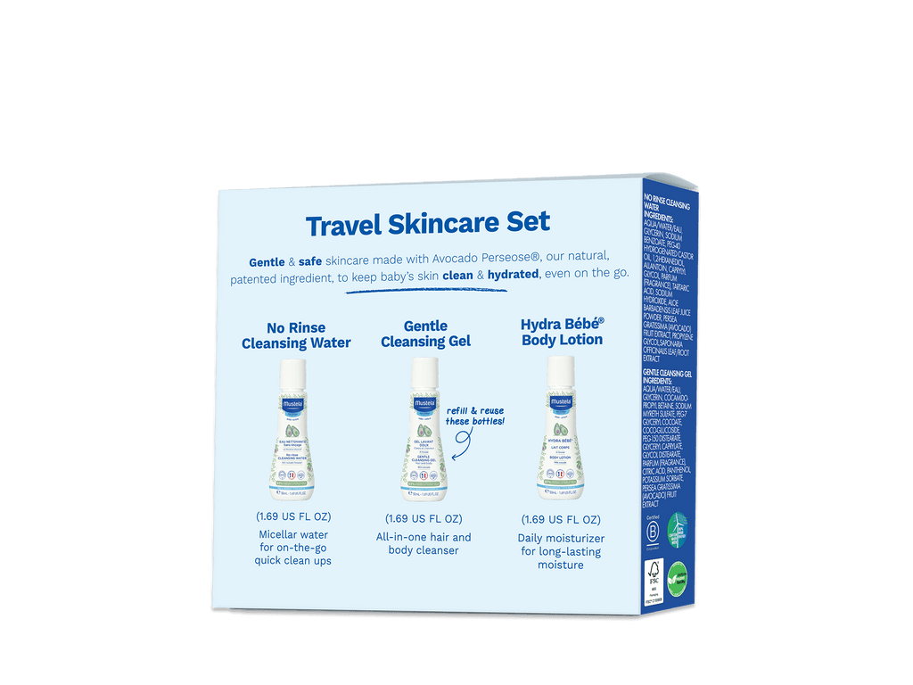 Travel skincare set