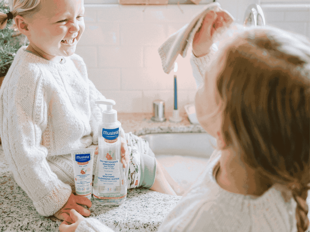 No rinse soothing cleansing water